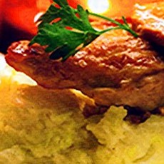 Recept: Parelhoenfilet met witlof Recept: Parelhoenfilet met witlof