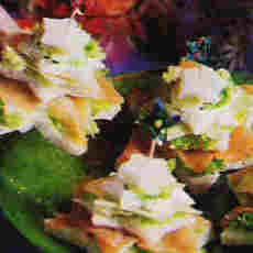 Recept: Kerstboomsandwiche Recept: Kerstboomsandwiche