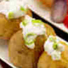 Recept: Aardappelen met ricotta en gegrilde groenten Recept: Aardappelen met ricotta en gegrilde groenten