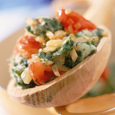 Recept: Boerenkoolstamppot met tomaat en ui
