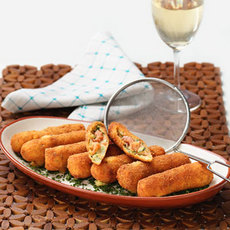 Recept: Stamppot kruidenkroketjes met garnalen