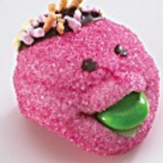 Recept: Aardbeimannetjes Recept: Aardbeimannetjes