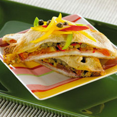 Recept: Italiaanse pizzaburger Recept: Italiaanse pizzaburger