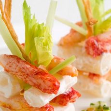 Recept: Stapelaar van schorseneren en krab