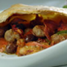 Recept: Een niet alledaagse pizza Recept: Een niet alledaagse pizza