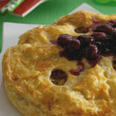 Recept: Gehaktpie met bosvruchtensaus Recept: Gehaktpie met bosvruchtensaus