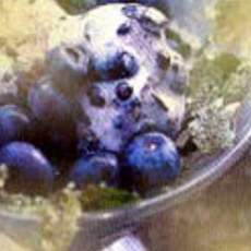 Recept: Bosbessen yoghurtijs