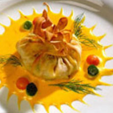 Recept: Buideltje met jacobsmosselen en garnalen