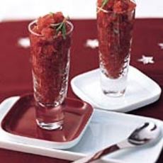 Recept: Granit� van rode wijn met rozemarijn en zeezout