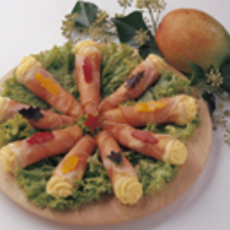 Recept: Hamhoorntjes met mangomousse
