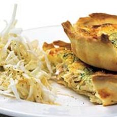 Recept: Hartige makreeltaartjes Recept: Hartige makreeltaartjes