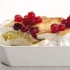 Recept: Ijsschuim met rode bessen