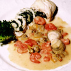 Recept: Rollade van visfilet in een Camembertsaus met zeev
