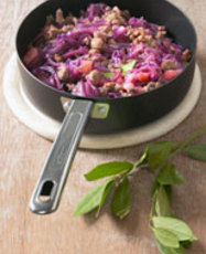 Recept: Rode kool met worstjes