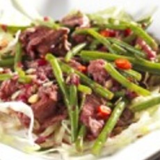 Recept: Rosbiefsalade 