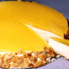 Recept: Sinaasappel-cr�me taart met passievruchtengelei