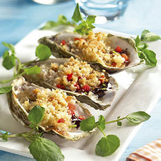 Recept: Gegratineerde oesters