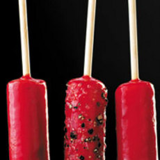 Recept: Eendenleverlolly's met bietengelei