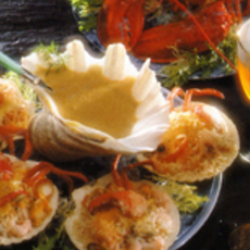 Recept: Feestelijke visschelpjes Recept: Feestelijke visschelpjes