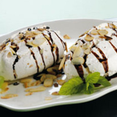 Recept: Merengues met chocoladesaus 