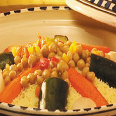 Recept: Kruidige groenten met couscous.