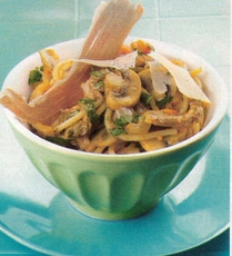 Recept: Spaghetti met wilde paddestoelen