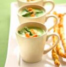 Recept: Cappucino van groene asperges