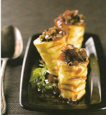 Recept: Gevulde aardappel met truffel en port