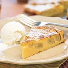 Recept: Warme druiventaart uit de oven met ijs