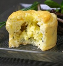 Recept: Moelleux de pomme de terre au c�ur d�emmental 