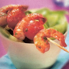 Recept: Kruidige scampi's Recept: Kruidige scampi's