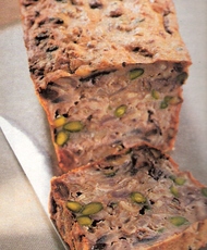 Recept: Paddenstoelenterrine met pistachenoten Recept: Paddenstoelenterrine met pistachenoten