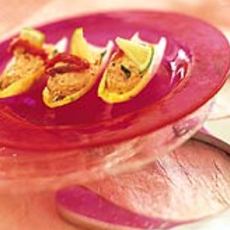 Recept: Gemarineerde witlof met zalmcr�me