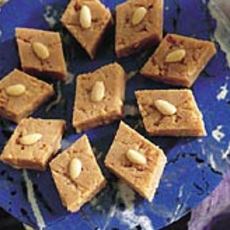 Recept: Griesmeel-amandeldessert