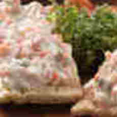 Recept: Crackers met zelfgemaakte sandwichspread Recept: Crackers met zelfgemaakte sandwichspread