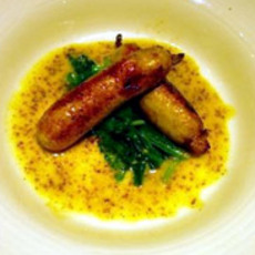Recept: Snoekworstjes in mosterdsaus