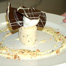 Recept: Amaretto-Pistache-parfait