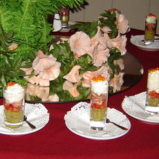 Recept: Avocadomousse met Hollandse garnalen Recept: Avocadomousse met Hollandse garnalen