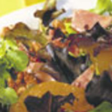 Recept: Bacon walnotensalade