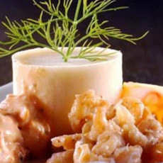 Recept: Bavarois van garnaal Recept: Bavarois van garnaal