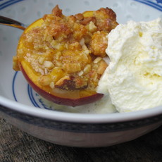 Recept: Pesche ripiene al forno 
