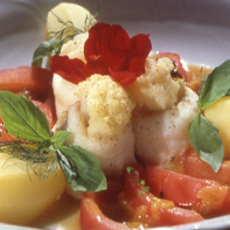 Recept: Bloemkool met tomaten en schartong Recept: Bloemkool met tomaten en schartong