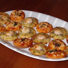 Recept: Pizza piccolini Recept: Pizza piccolini