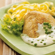 Recept: Kalfsmeddaillon met blauwe kaas