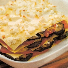 Recept: Lasagne met aubergine en tomaat