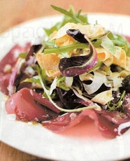 Recept: Eierlinten met bresaola en knapperige venkel