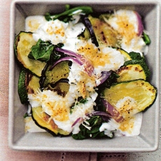 Recept: Aubergine-spinazie gratin