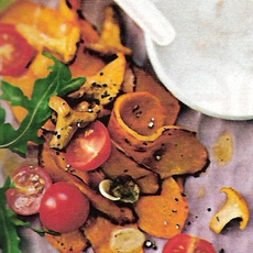 Recept: Gemarineerde zoete aardappelen