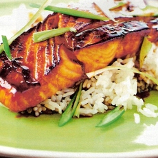 Recept: Met mirin geglaceerde zalm