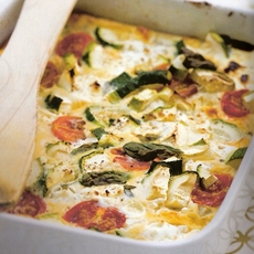 Recept: Proven�aalse clafoutis met geitenkaas